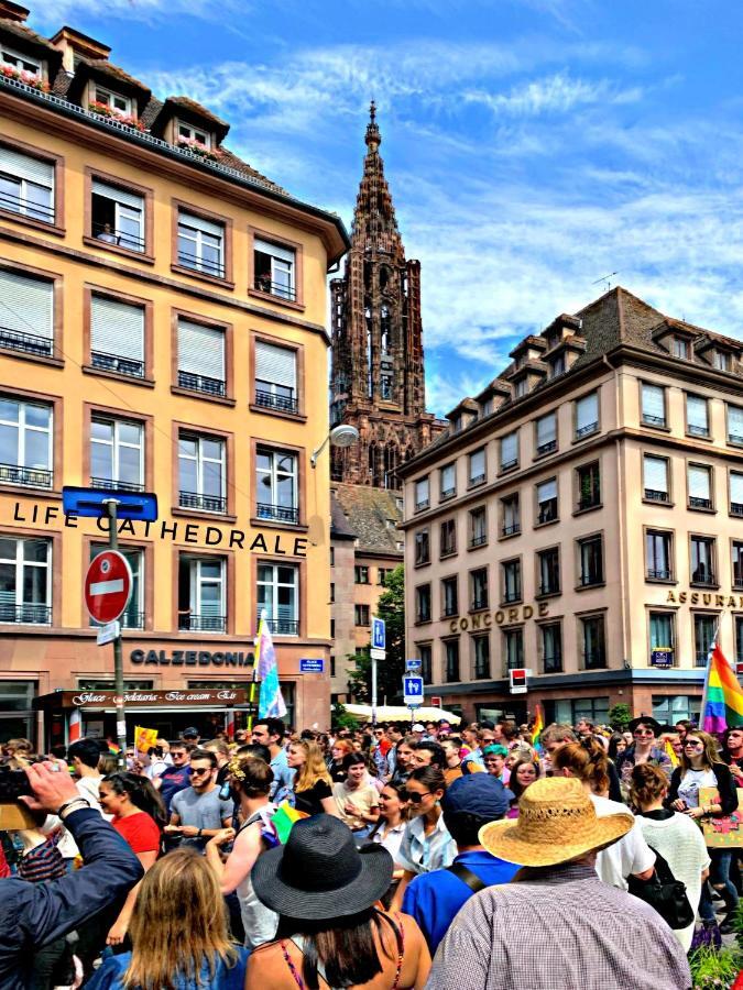 Life Cathedrale City-Center Place Gutenberg Strasbourg Eksteriør bilde
